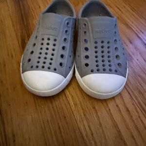 Native Gray Kids Water Shoes